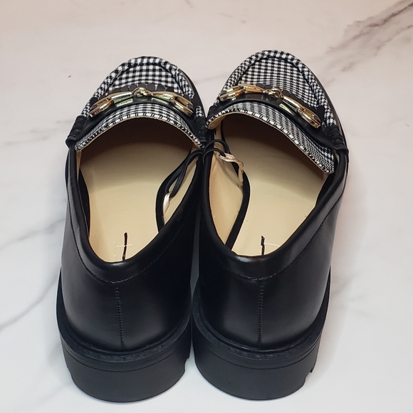 Loft NWOT Houndstooth Lug Loafers - Picture 5 of 7
